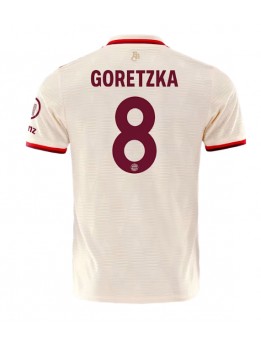 Billige Bayern Munich Leon Goretzka #8 Tredjedrakt 2024-25 Kortermet